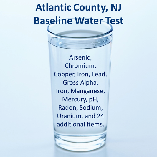 Atlantic County NJ Baseline Water Test