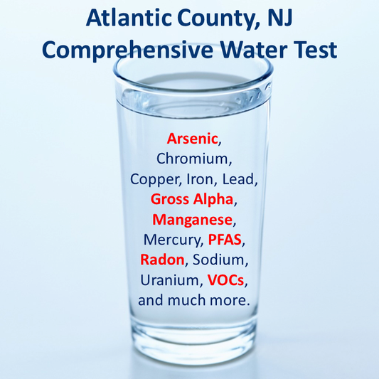 Atlantic County NJ - Comprehensive Water Test