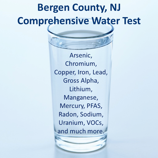 Bergen County NJ Comprehensive Water Test
