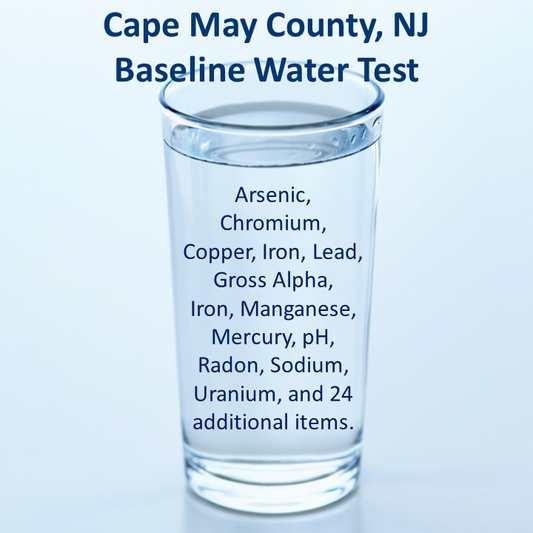 Cape May County NJ Baseline Water Test
