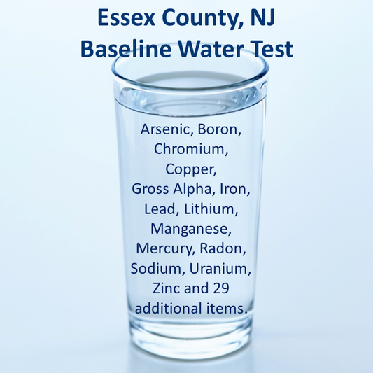 Essex County NJ Baseline Water Test