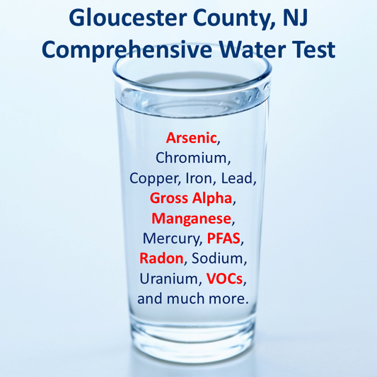 Gloucester County NJ Comprehensive Water Test