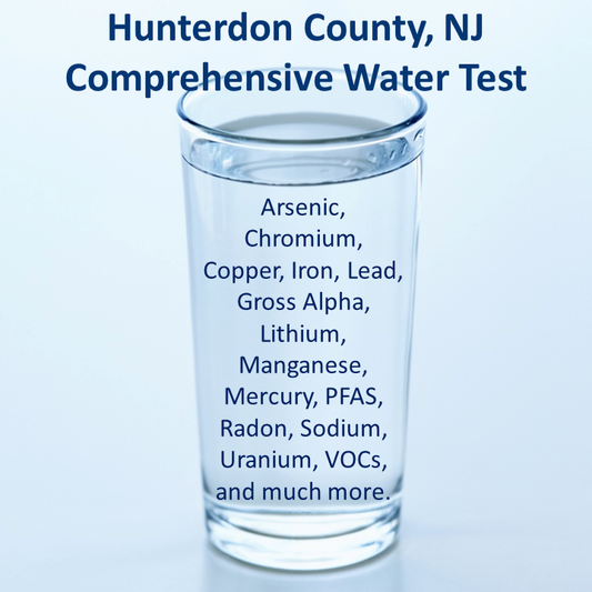 Hunterdon County, NJ Comprehensive Water Test