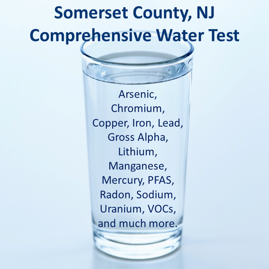 Somerset County NJ Comprehensive Water Test