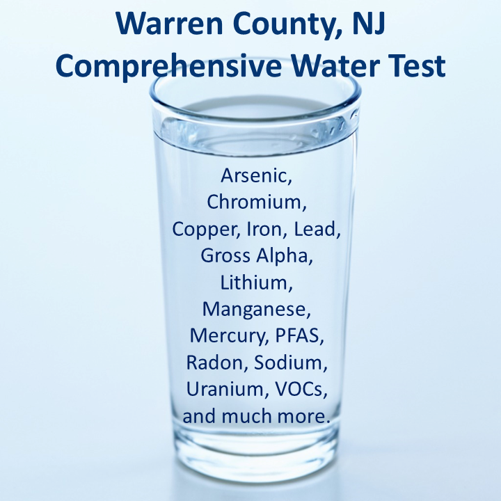 Warren County NJ Comprehensive Water Test
